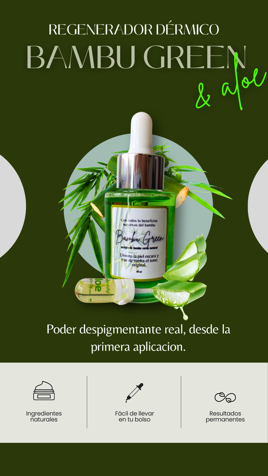 BAMBU VERDE Y ALOE PURO - MEGA OFERTA